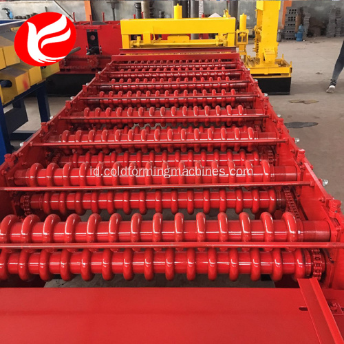 Ibr atap panel lembar mesin roll forming bergelombang